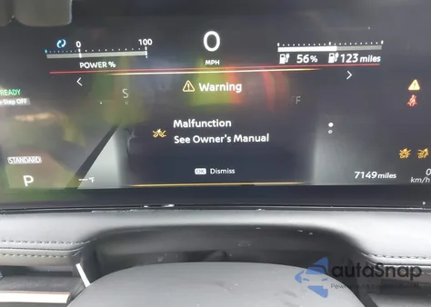 2024 Nissan Ariya Evolve+ z USA, uszkodzony, nr VIN JN1DF0BB3RM736955